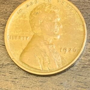 1926 Lincoln Wheat Penny